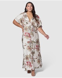 Pink Dusk by Curve Project - Want It All Maxi Dress
