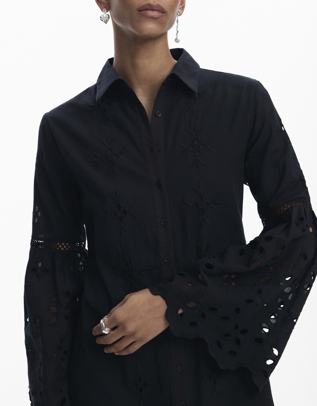 Desigual - Cut-out shirt dress