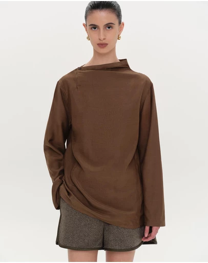 Source Unknown - Kuna Half Collar Blouse