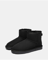 EVERAU - EverAU Ugg Mini Classic Sheepskin Upper UGG Boots