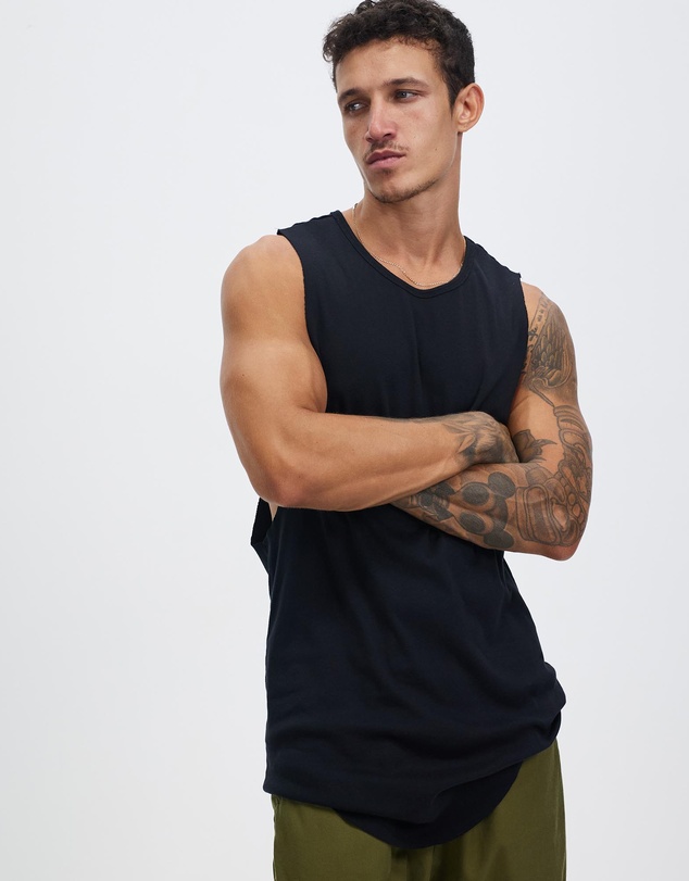 Surrounded By Ghosts - The Homilite Rib Knit Muscle T-Shirt