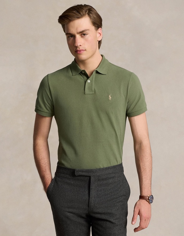 Polo Ralph Lauren - Custom Slim Fit Mesh Polo Shirt - ICONIC EXCLUSIVE