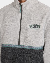 Billabong - Mens Tombstone Mock Neck Fleece Top
