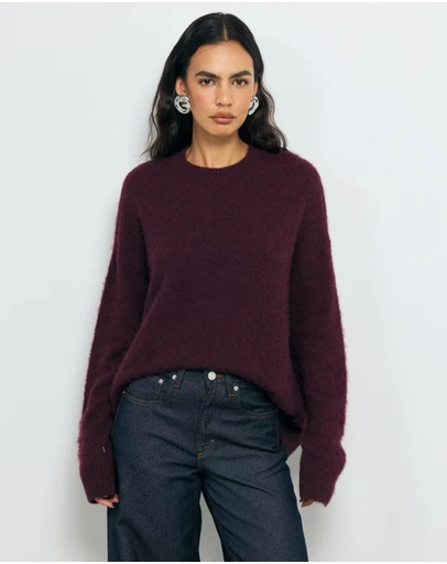 AERE - Jori Wool Blend Oversized Knit Jumper