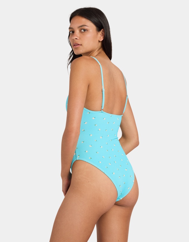 RVCA - Womens Rose Bud One Piece Swimsuit