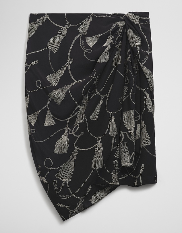 Country Road - Print Sarong Skirt