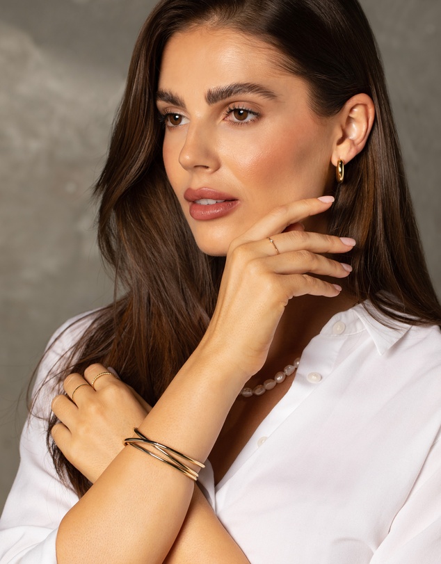 Mestige - Muse Cuff - 18K Gold Plated