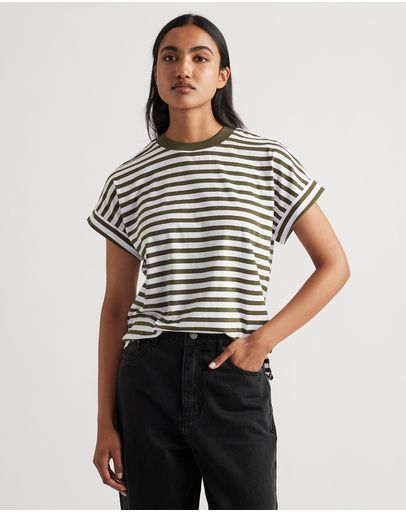 Olive Stripe