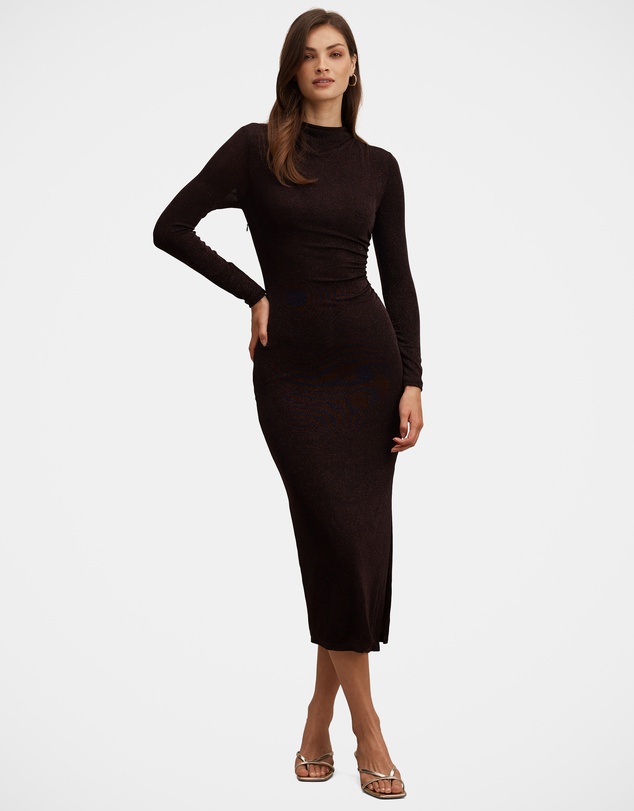 Forever New - Sammy Glitter Long Sleeves Bodycon Dress