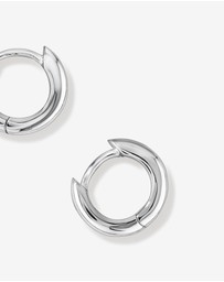 Michael Hill - 11mm Huggie Earrings in Sterling Silver