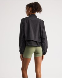 Upstate - Lightweight Windbreaker Jacket - Black