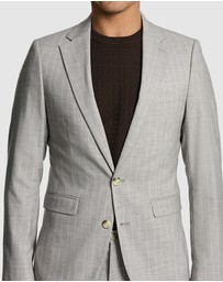 yd. - Easton Slim Fit Pinstripe Suit Jacket