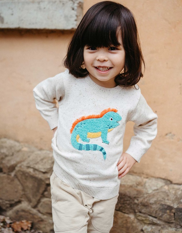 Purebaby - Iguana Jumper -Kids-Babies