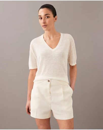 Calvin Klein - Luxe Linen Top
