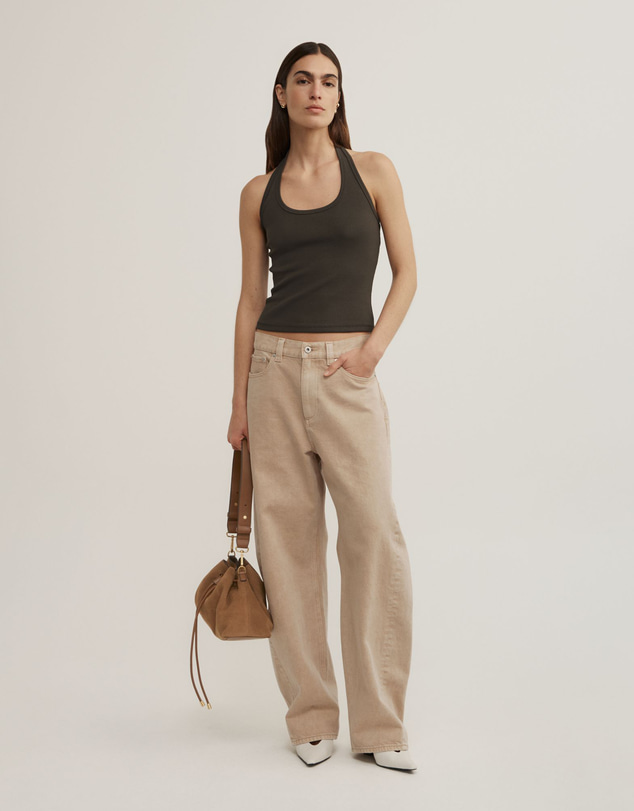 Witchery - Scoop Halter Tank