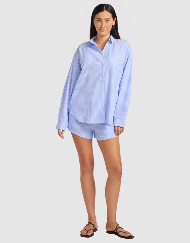 Seafolly - Wear Now Stripe Oversized Shirt