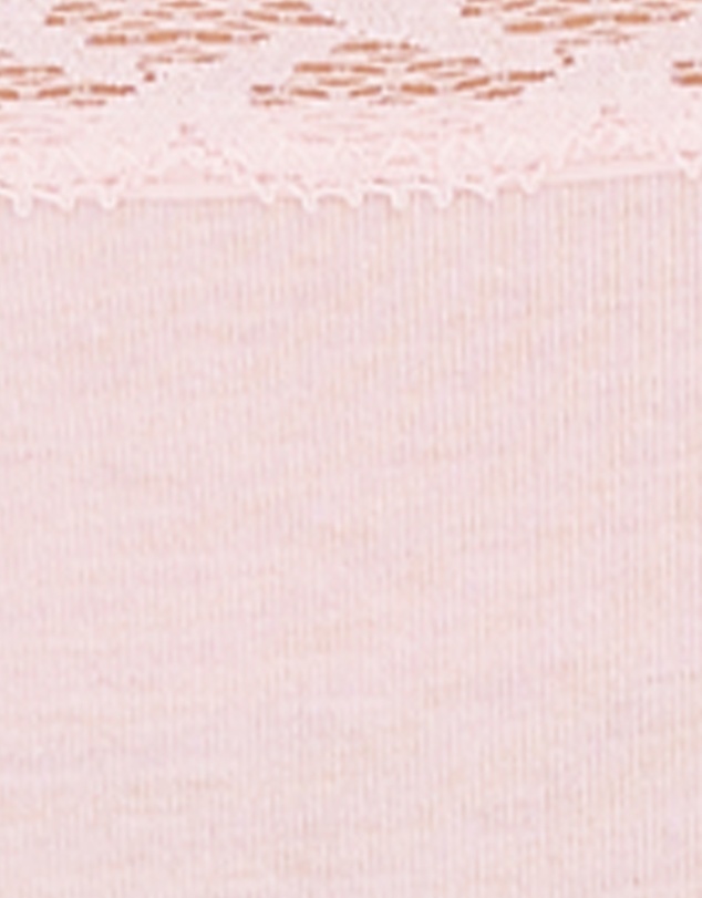 Natori - Bliss Lace Trim Pima Cotton Hipster Girl Brief