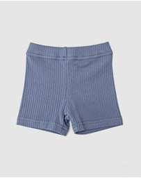 WITH LOVE FOR KIDS - Bike Shorts Wide Ribbed - Babies - Kids