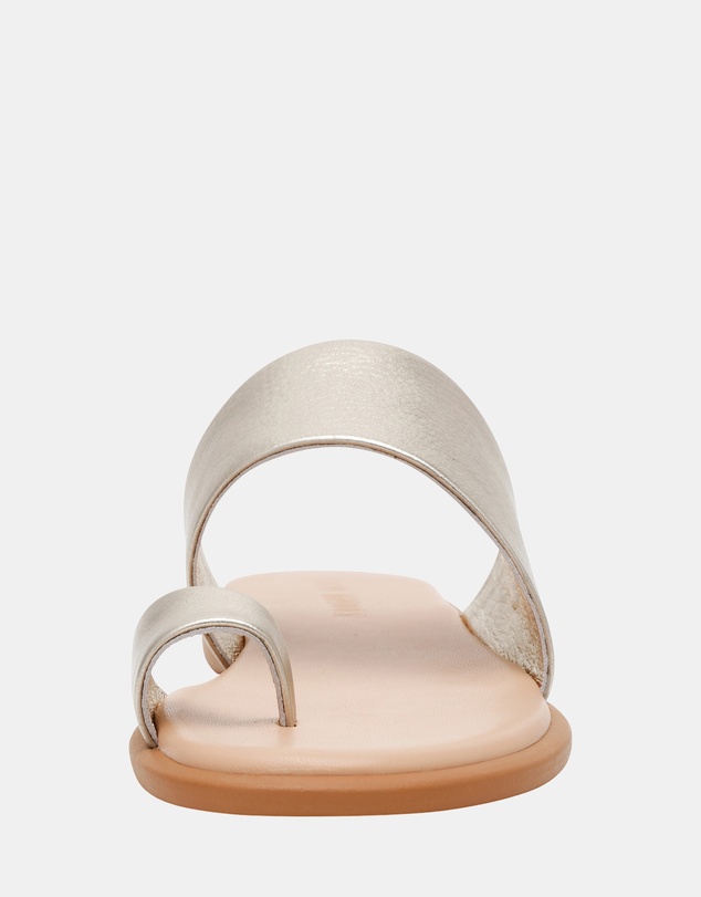 Steve Madden - Zani Gold Leather Sandals