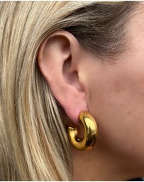 Miz Casa and Co - Claudia Hoop Earrings