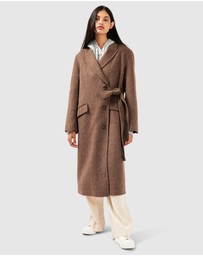 Belle & Bloom - Right There Side Tie Coat - Iconic Exclusive