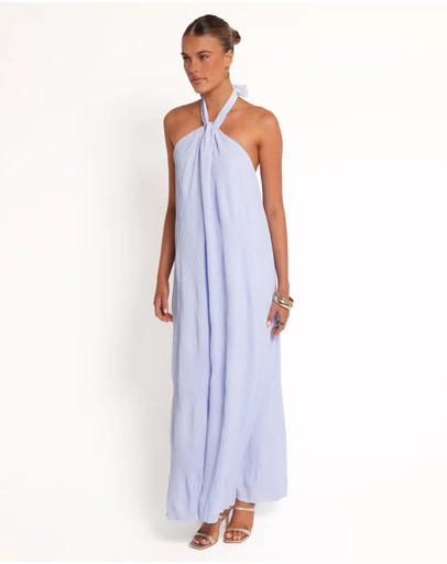 Petal & Pup - Theophania Maxi Dress - Pale Blue