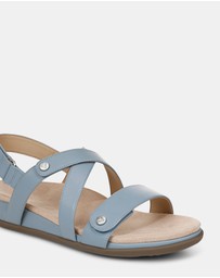 Vionic - Cypress Back Strap Sandal - Vintage Blue Haze