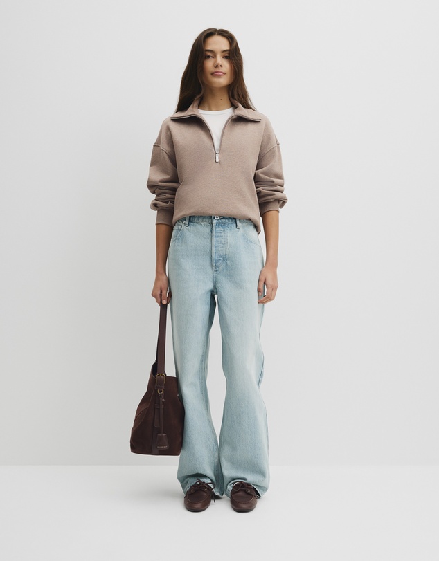 Country Road - Australian Cotton Funnel Neck Sweat