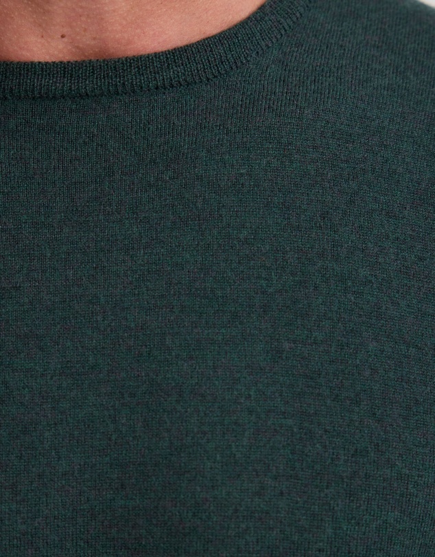 Oxford - Crew Neck Pure Merino Wool Pullover