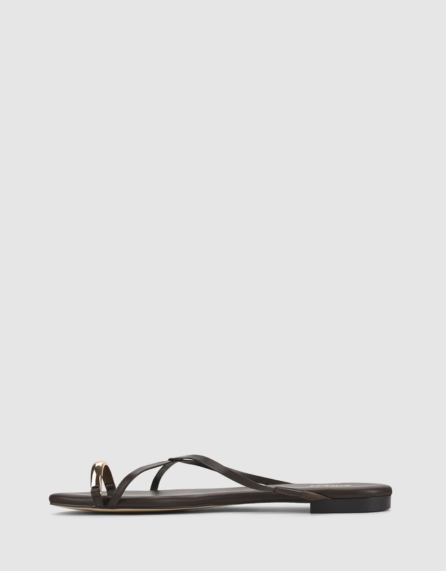 Siren - Mikki Flat Strappy Sandals