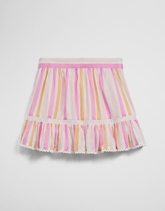Country Road - Print Ruffle Skirt