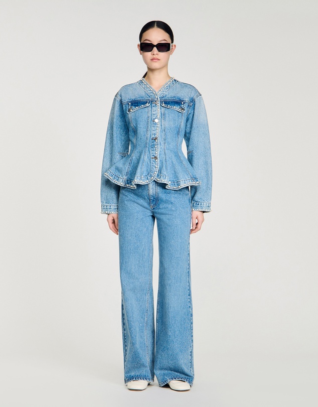 Sandro - Riley Denim Jacket