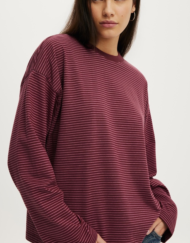 Cotton On - Boxy Long Sleeve Top