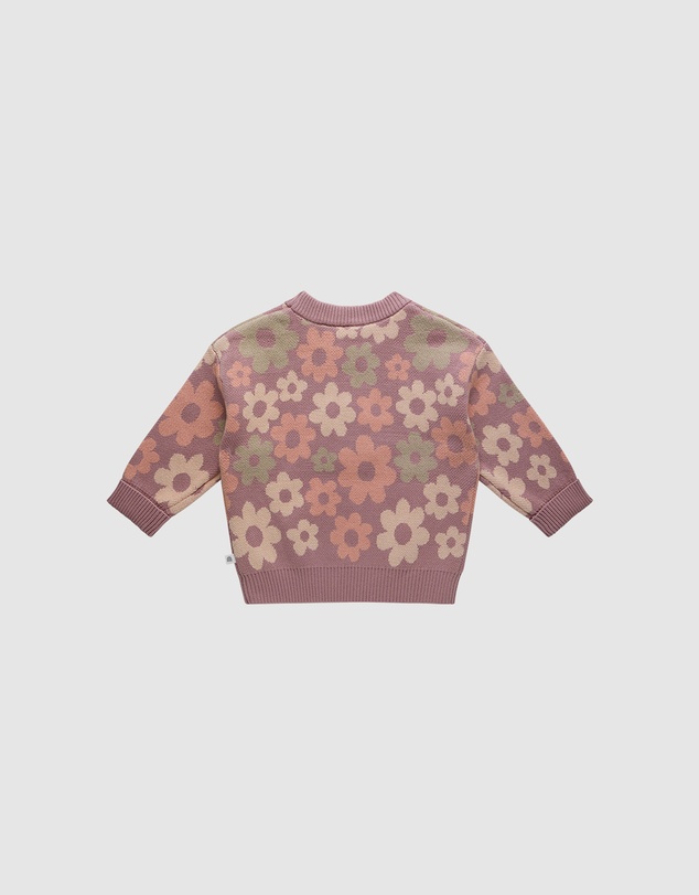 Kynd Baby - Knit Jumper in Bold Floral