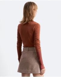 & Other Stories - Ribbed LS Top
