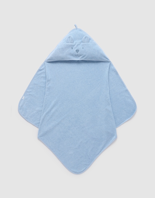 Purebaby - Bear Hooded Towel-Babies