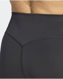 adidas Performance - Optime Workout 3-Stripes Short Leggings Womens