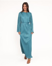 Petal & Pup - Armena Long Sleeve Maxi Dress - Teal