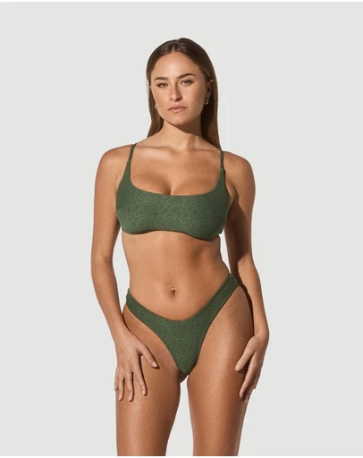 Form and Fold - The 90s Crop Underwire D-G Top