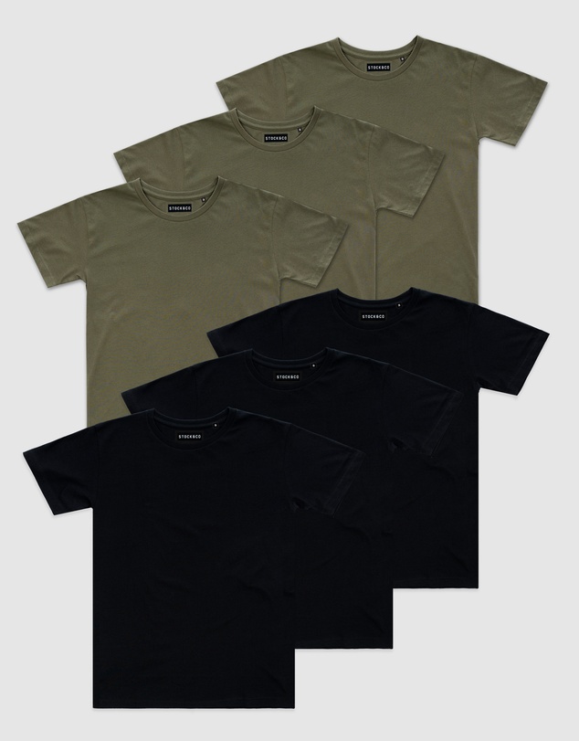 Stock & Co. - 6-Pack Stock Tee