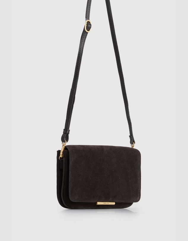 Evity - Thea Leather Suede Crossbody