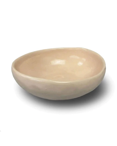 Urban Attitude - Urban Attitude RAQS Salad Bowl Height: 11.5cm, Width: 29.5cm, Length: 31cm - Stone Ivory