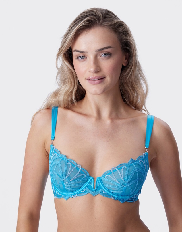 Bras N Things - Vamp Damsel Bra - Blue