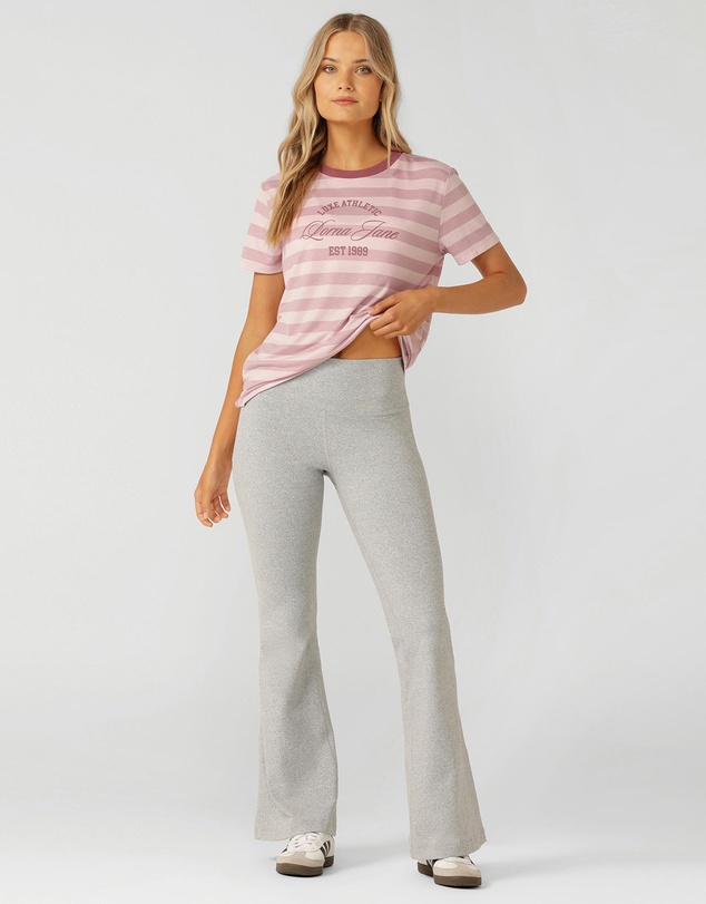 Lorna Jane - Luxe Athletic Stripe T-Shirt