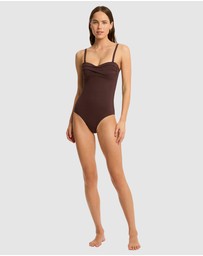 Sea Level Australia - Essentials Edit Twist Bandeau One Piece