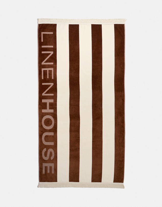 Linen House - Linen House Logo Beach Towel