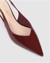 Verali - Lush Slingback Kitten Heels