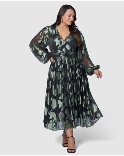METALLIC FLORAL