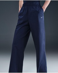 Nike - Sportswear Chill Poplin High-Waisted Loose Open-Hem Pants