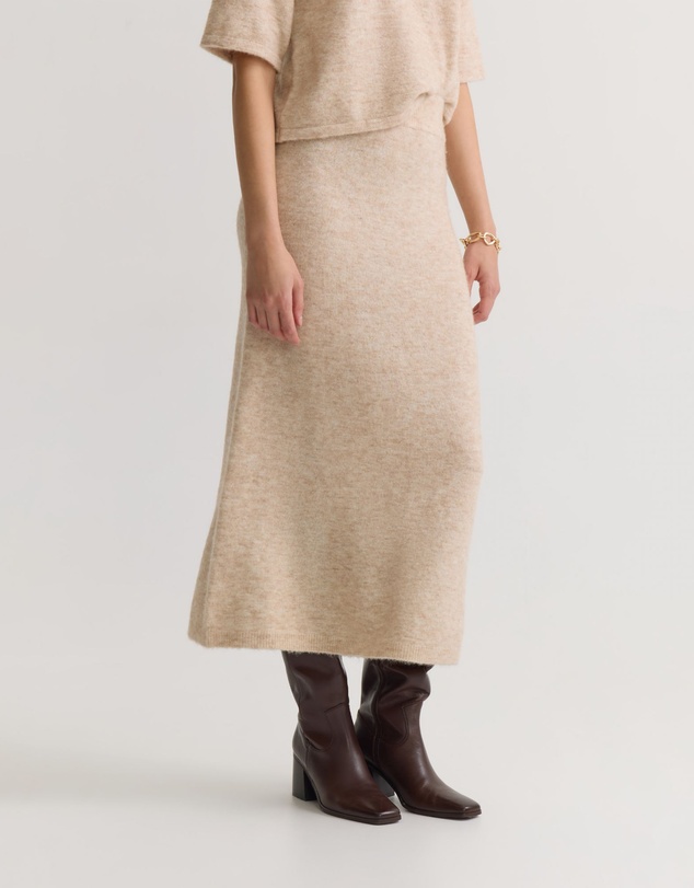 Oxford - Lisa Alpaca Blend Skirt